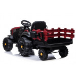 Elektrický traktor BDM0925 - červený 